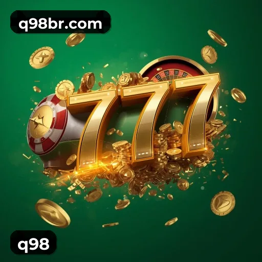 q98 App home screen with mobile slots and casino categories